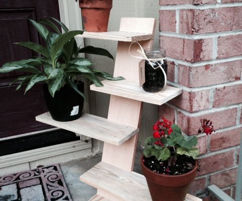 Pallet Plant Stand