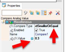 In Visuino Set Components
