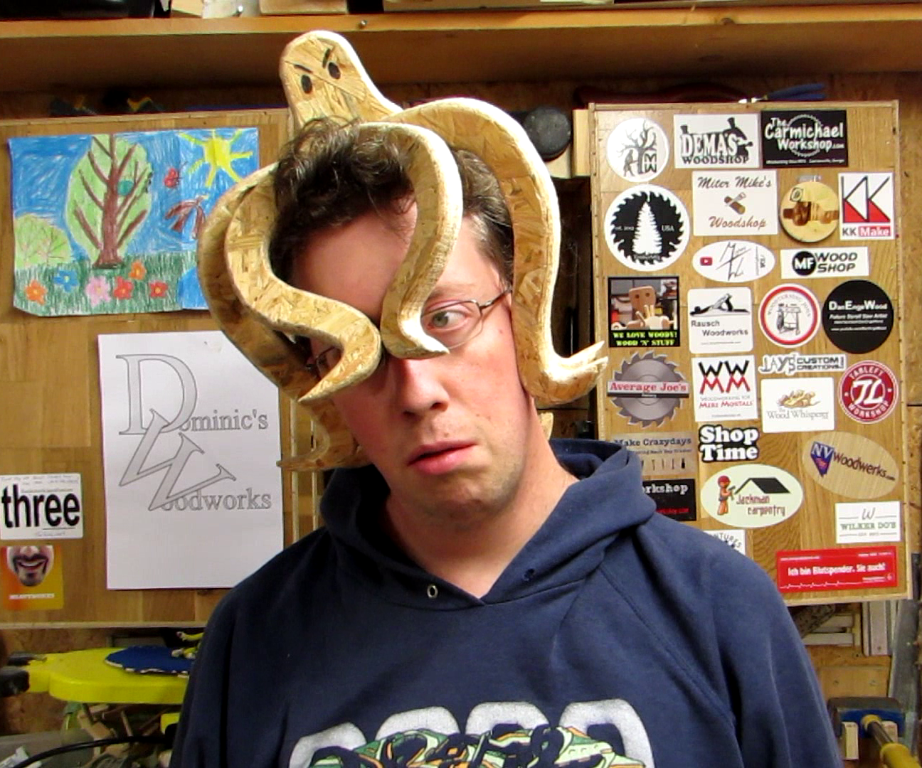 The Cerebral Kraken - Halloween Headpiece