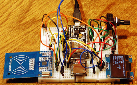 MP3 Player With RFID