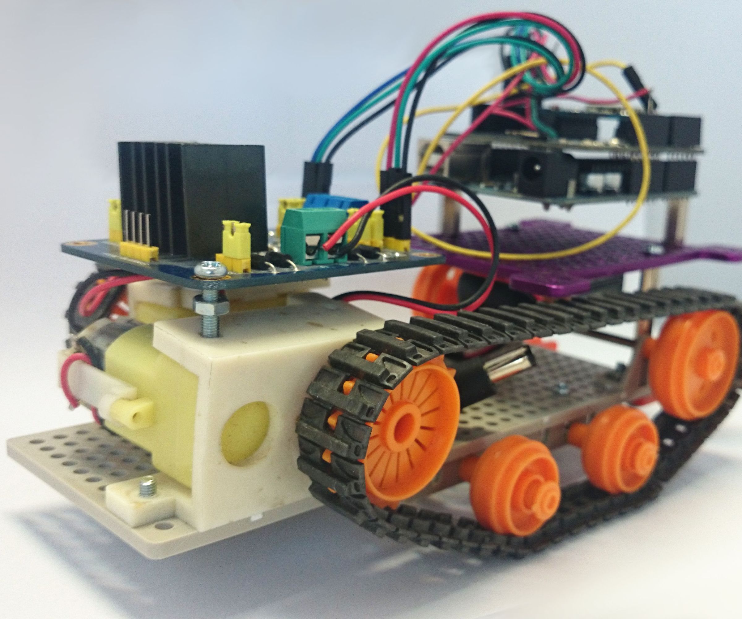 Tanque De Guerra Controlado Por Bluetooth