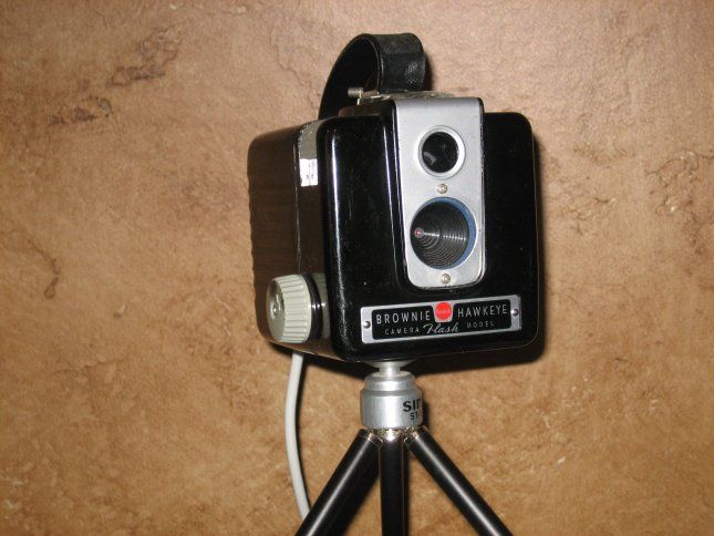 Old Camera Houses a Webcam