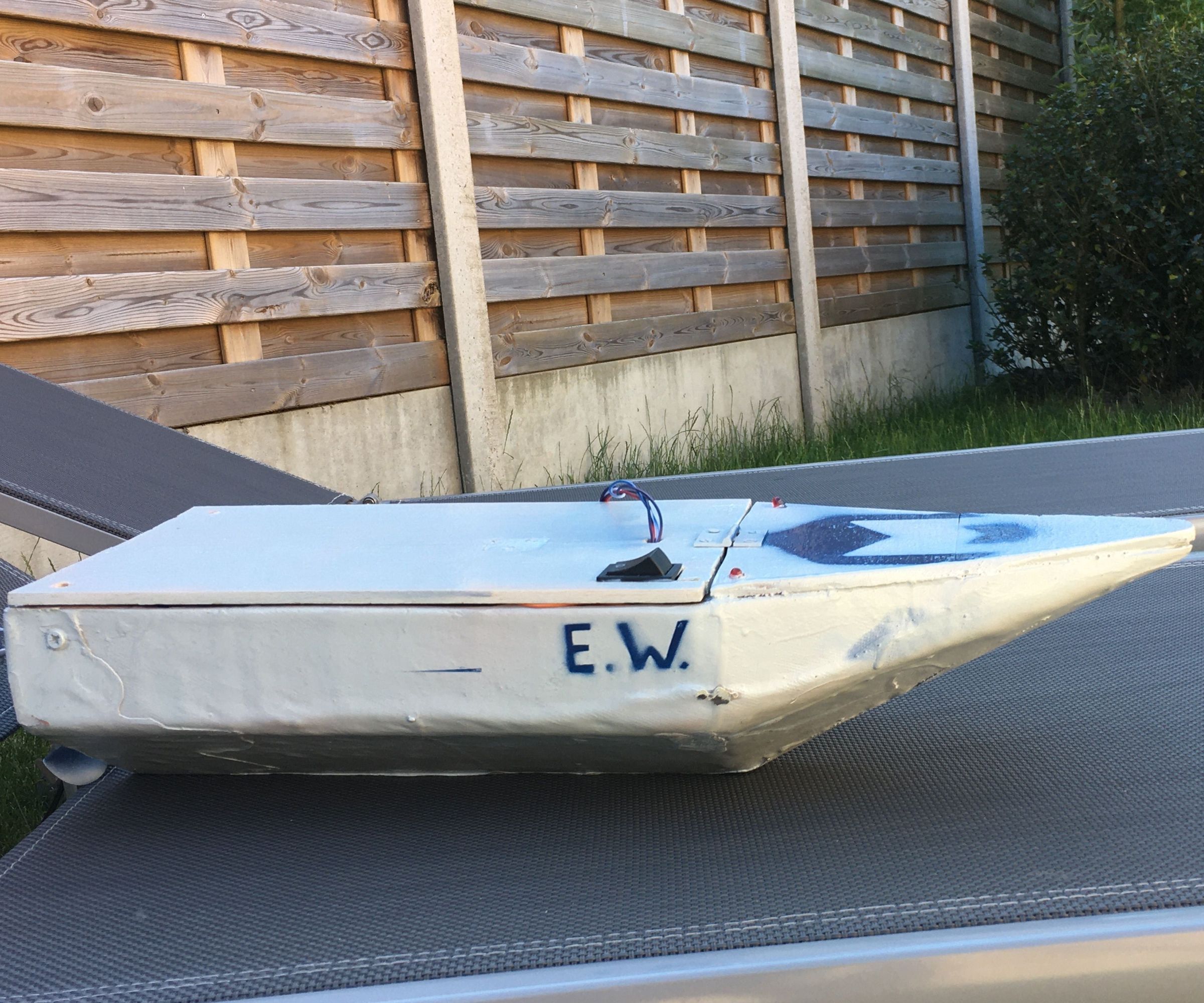 Wooden RC Boat That You Can Control Manually or Via a Website