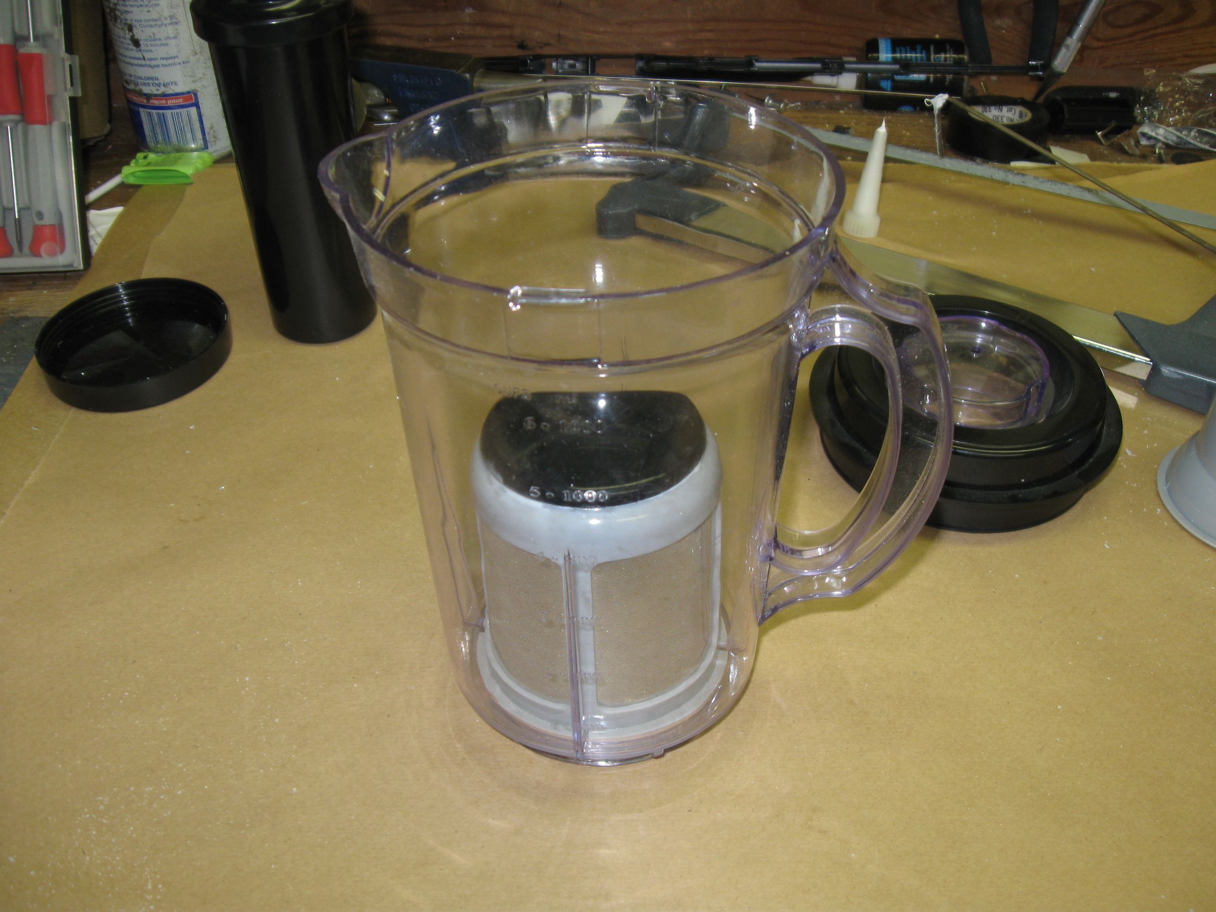 Super Strainer From Magic Bullet Parts 4 Steps Instructables