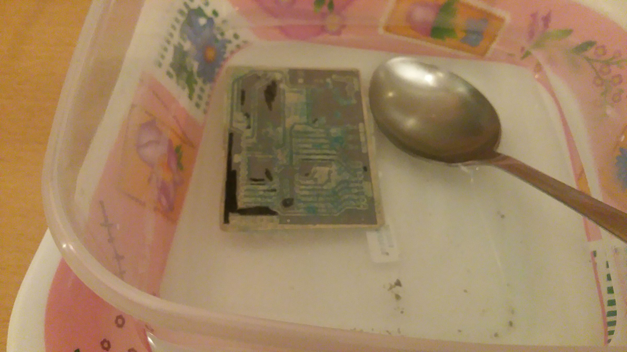 DIY PCB at Home (Vinegar+H2O2+Salt) and Arduino Airsoft Bomb Instructables