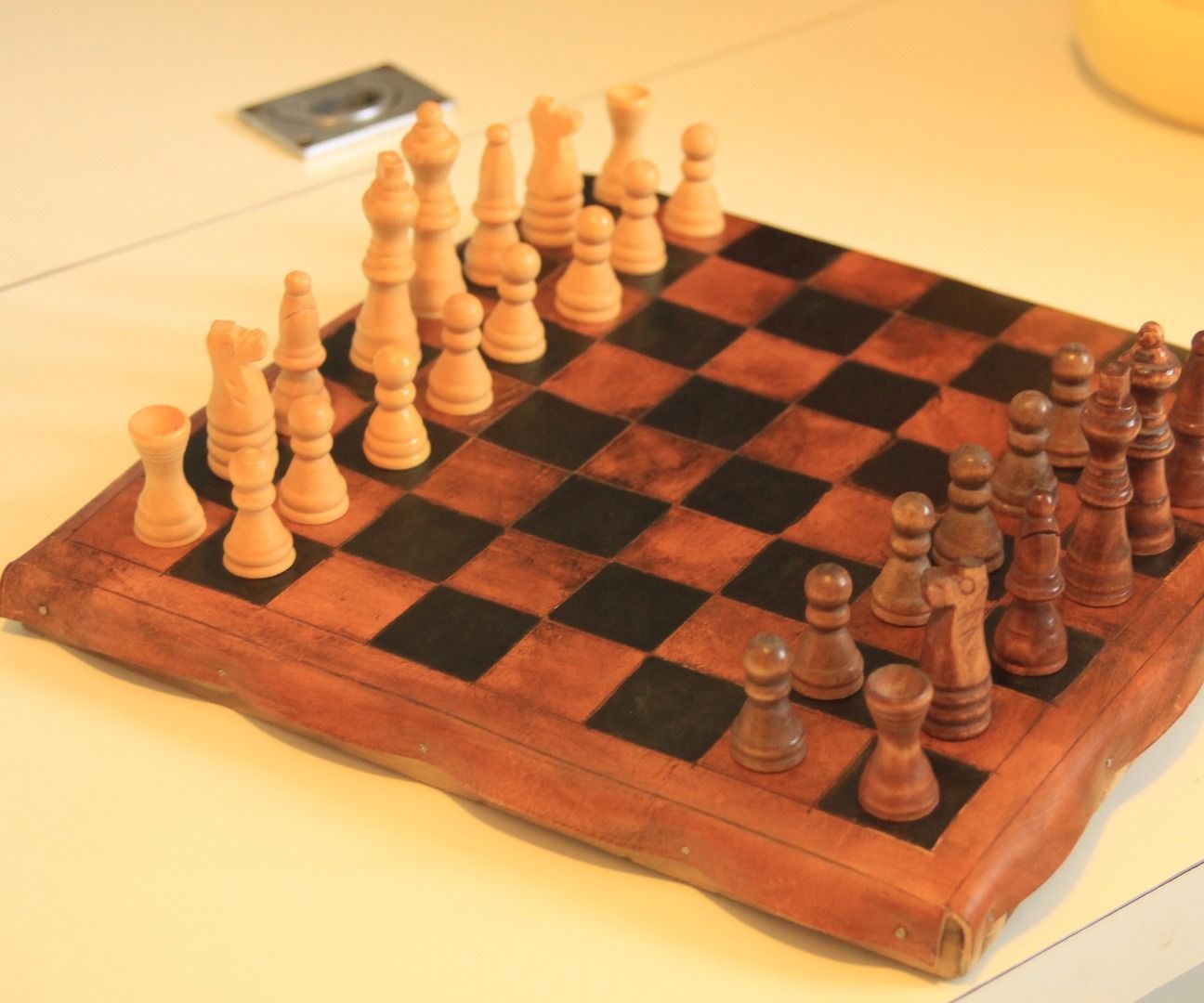 Leather Chessboard