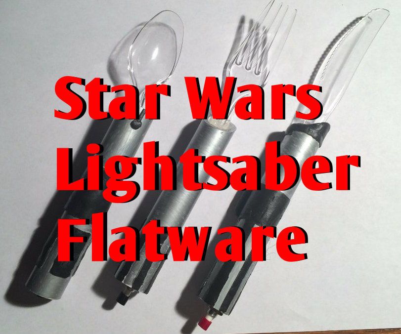 Star Wars Lightsaber Utensils