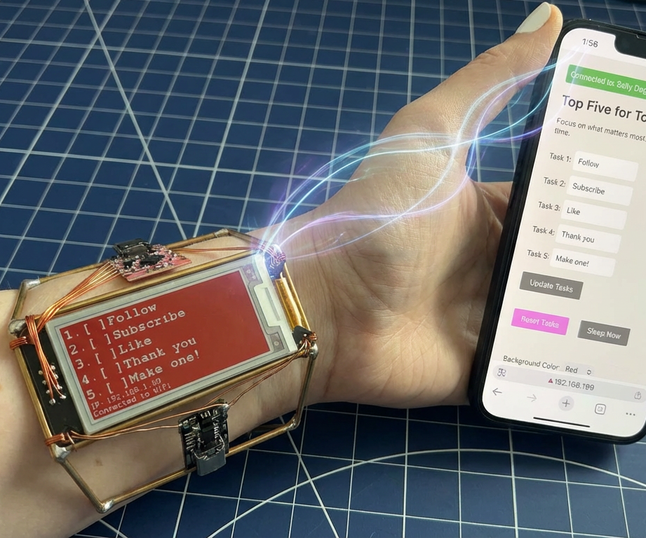 Fashionably on Task: a Smart Bracelet for Forgetfulness