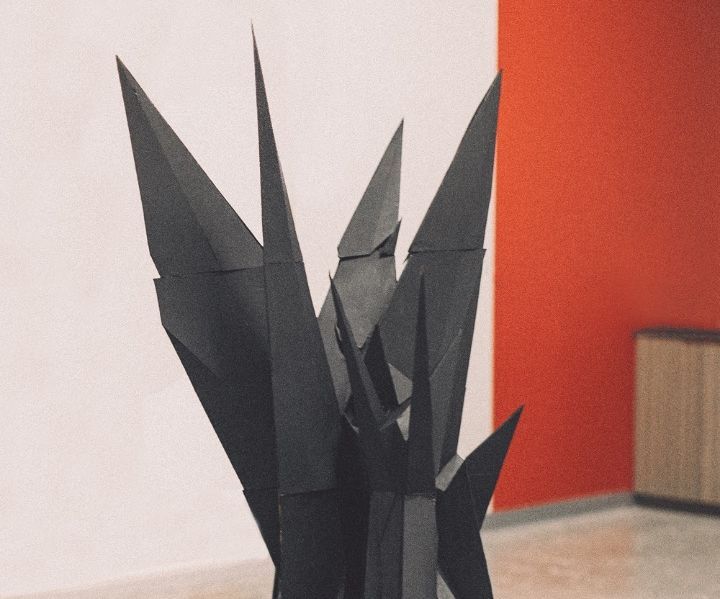 Cardboard Sculpture From 3D Model