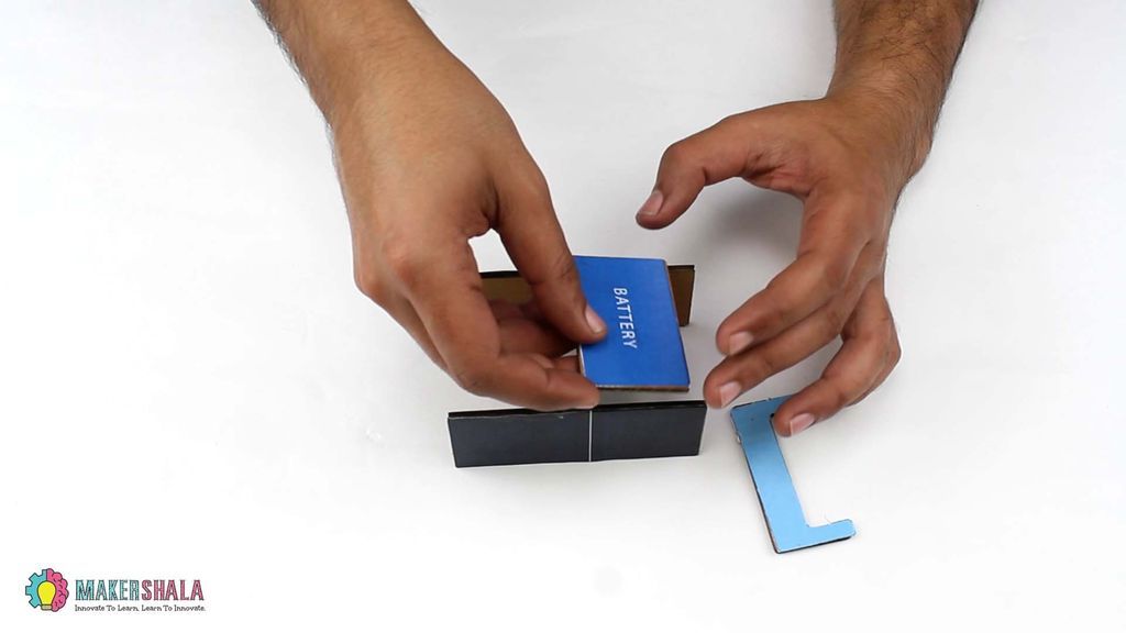 Use the Parts Shown Below to Make the Battery Module.