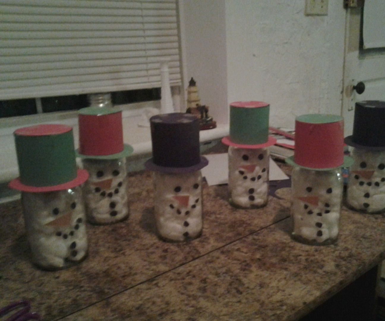 Jar Snowmen
