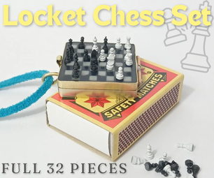A Miniature Chess Locket From Scratch!