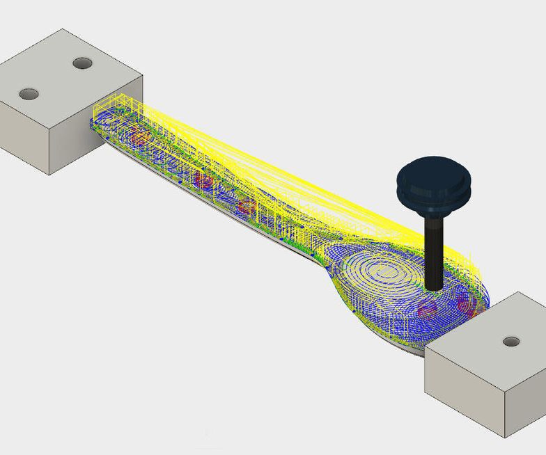 Setup 2: First 3D Adaptive Roughing