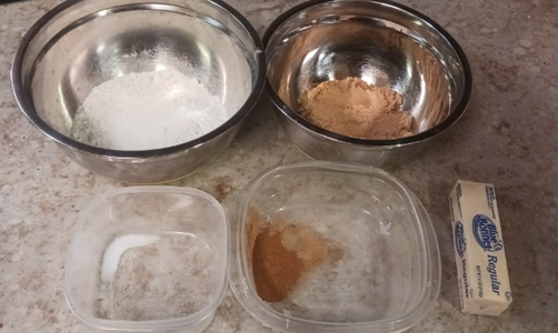 Preparing the Crumb Filling