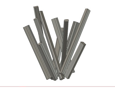 Arrange the Crystals