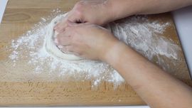 Forming the Pizza