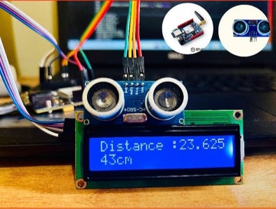 Ultrasonic Sensor With Micropython Using BharatPi Board : 5 Steps ...
