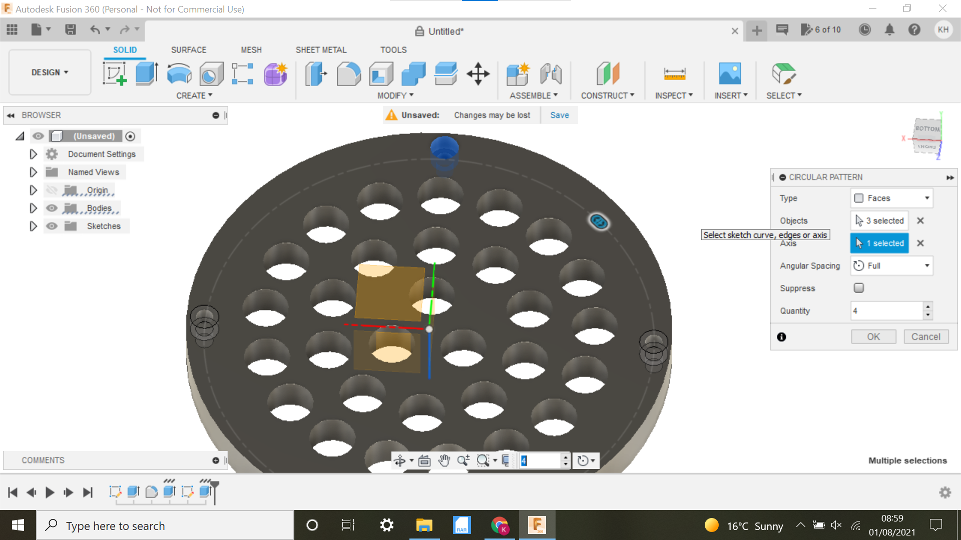 Ball Bearing Baren for LinoCut Relief Printing With Fusion 360 Updated