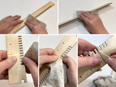 Cut the Loom, Finish the Pieces, Put It Together