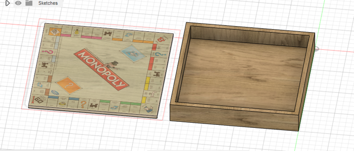 Oak Monopoly Board