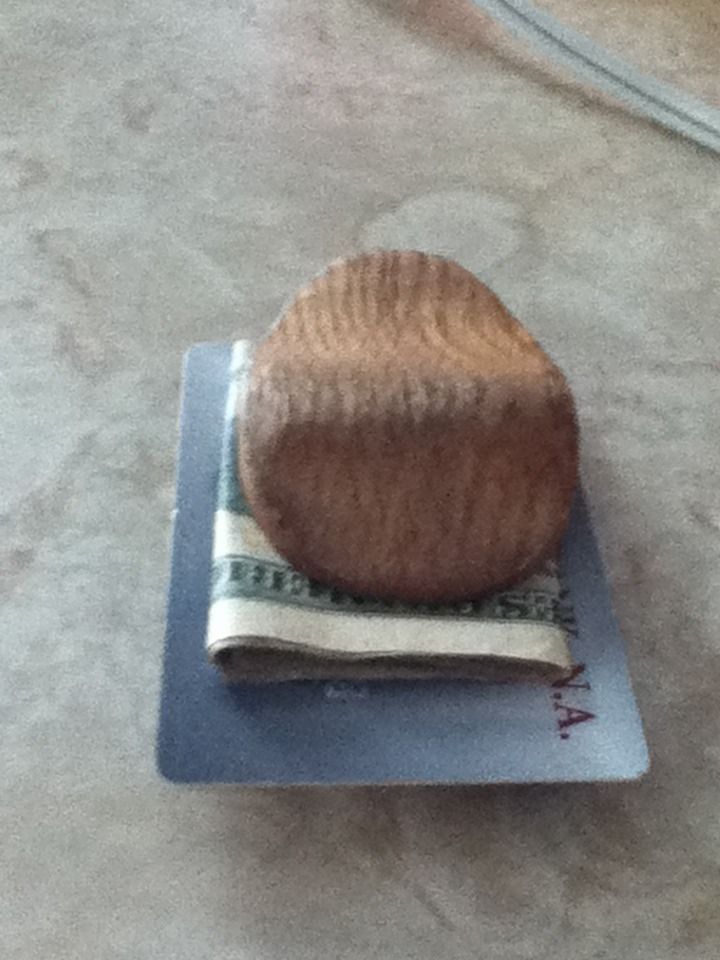 Scrap Wood Money Clip