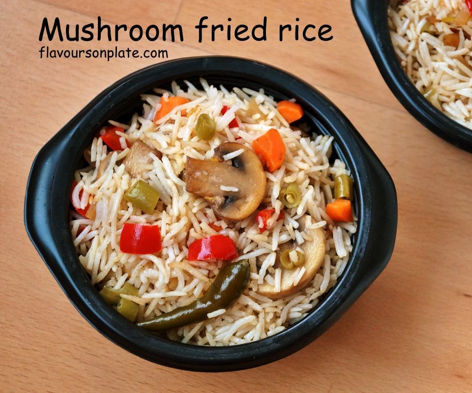 Mushroom Fried Rice