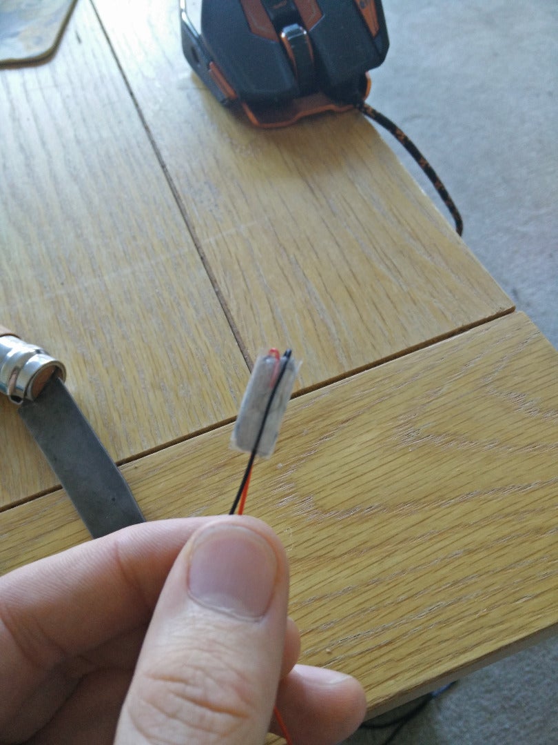 Laser Pointer and Pressure Switch
