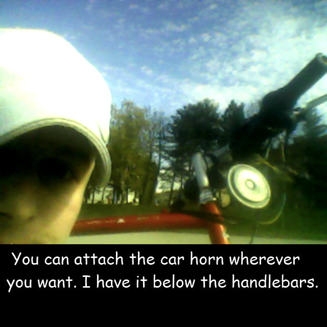 How to Build a Bicycle Car Horn Using 16 Standard Rechargable AA Batteries