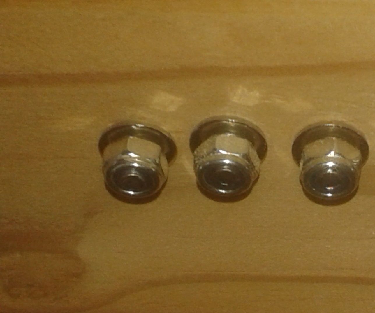 Bolts As Bottons (for Electronics)