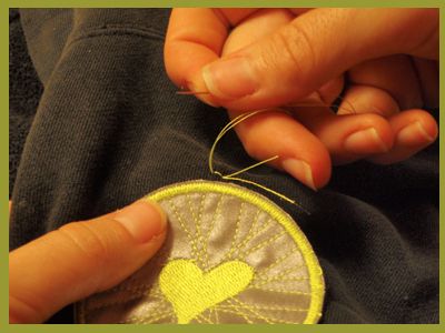 Attach a Patch: Whip Stitch Method : 5 Steps - Instructables