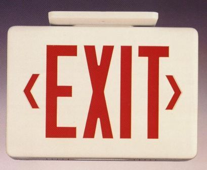 LED exit sign