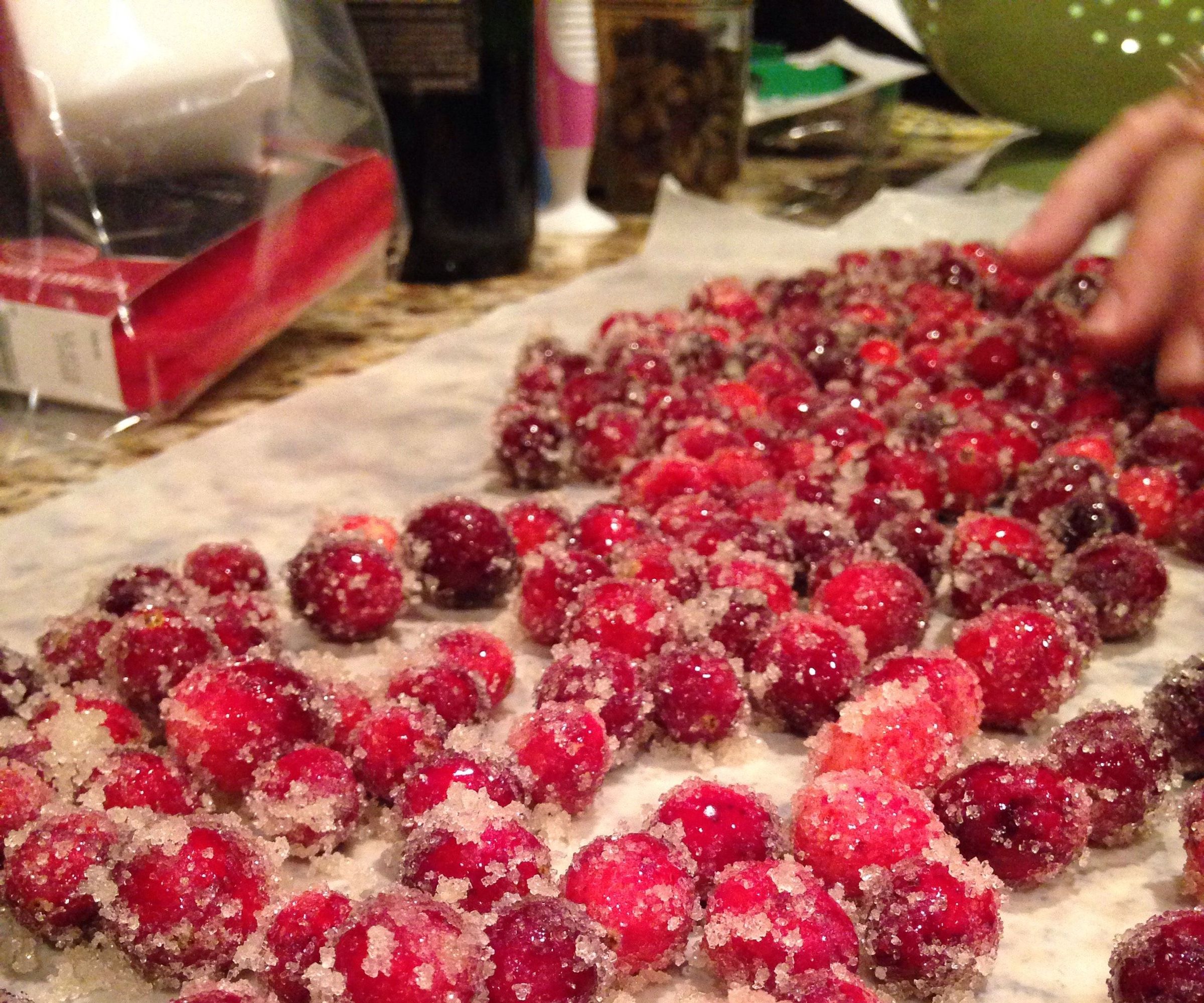 Sugared Cranberries