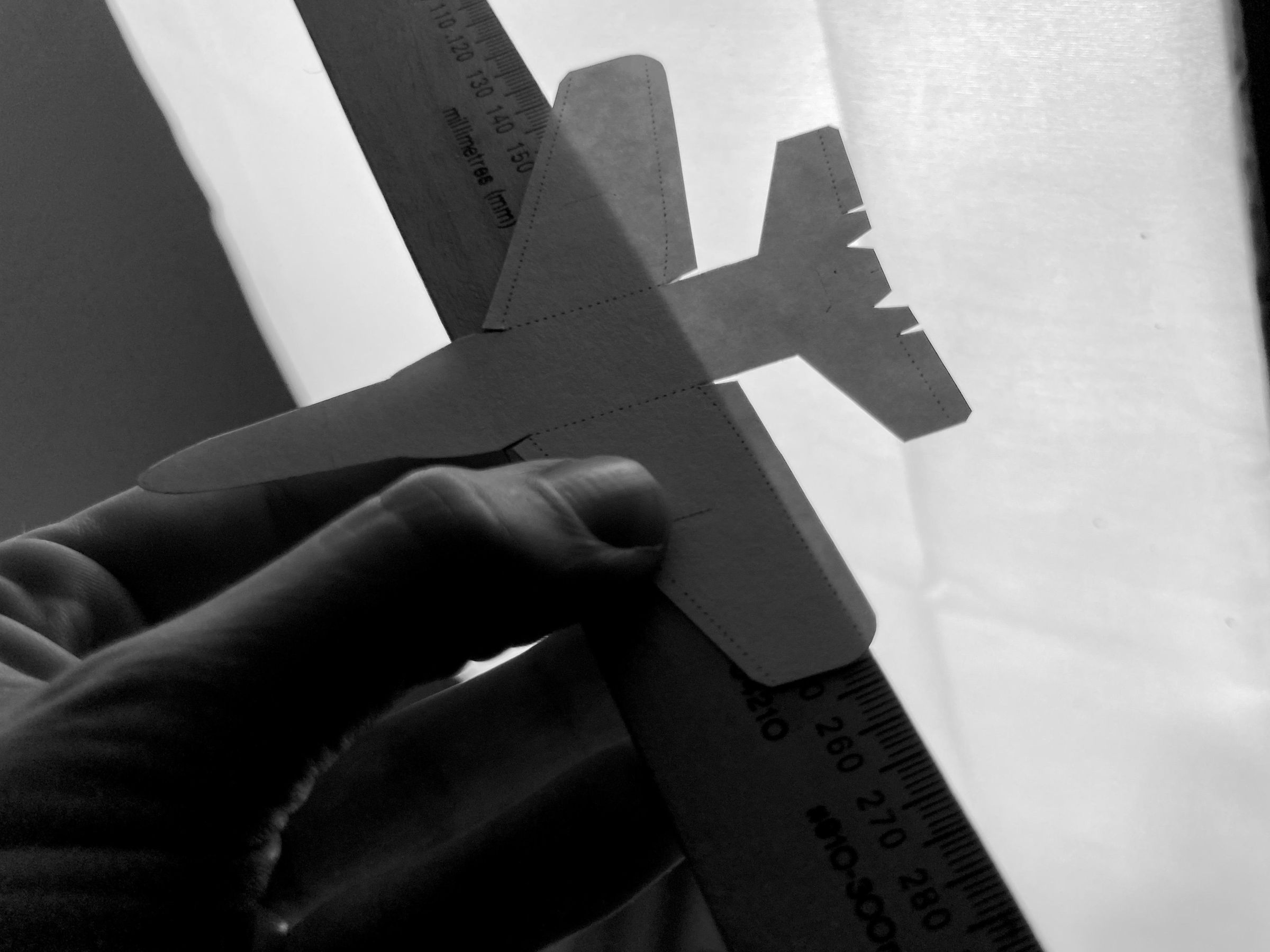 Tiny Jet Card Stock Glider W/ 4th Gen Style 9 Steps (with Pictures
