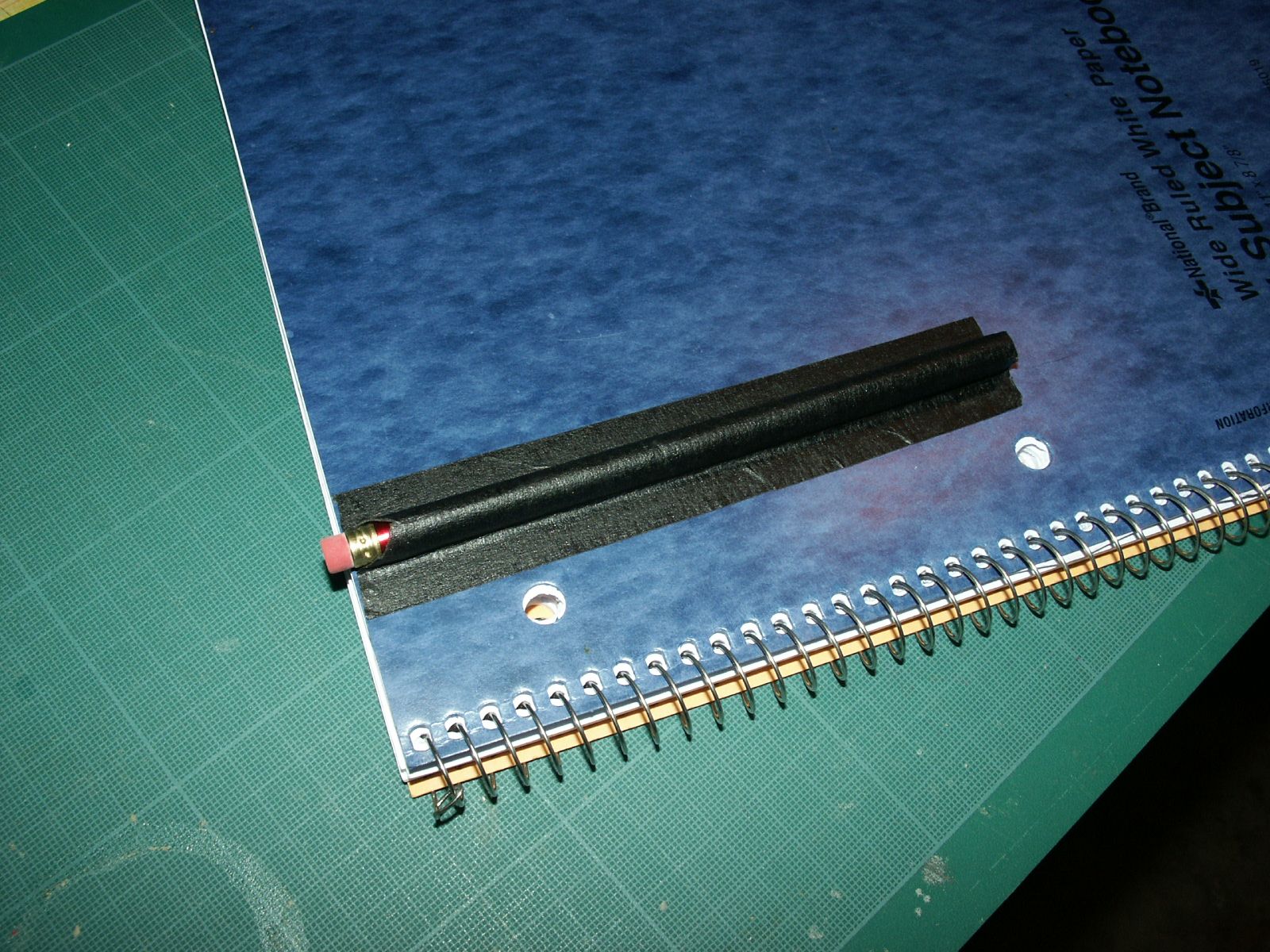 Pencil Holder for Notebooks 4 Steps Instructables