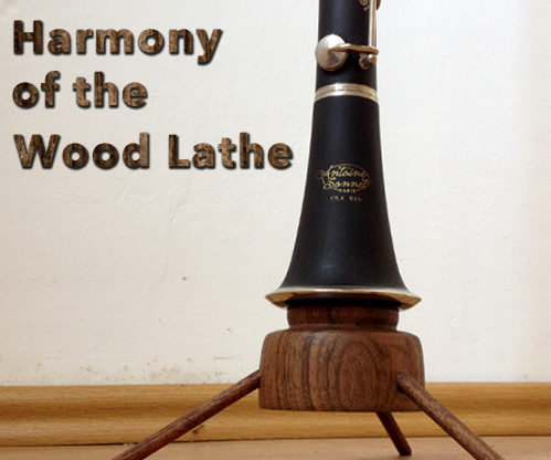 Wooden Clarinet Holder