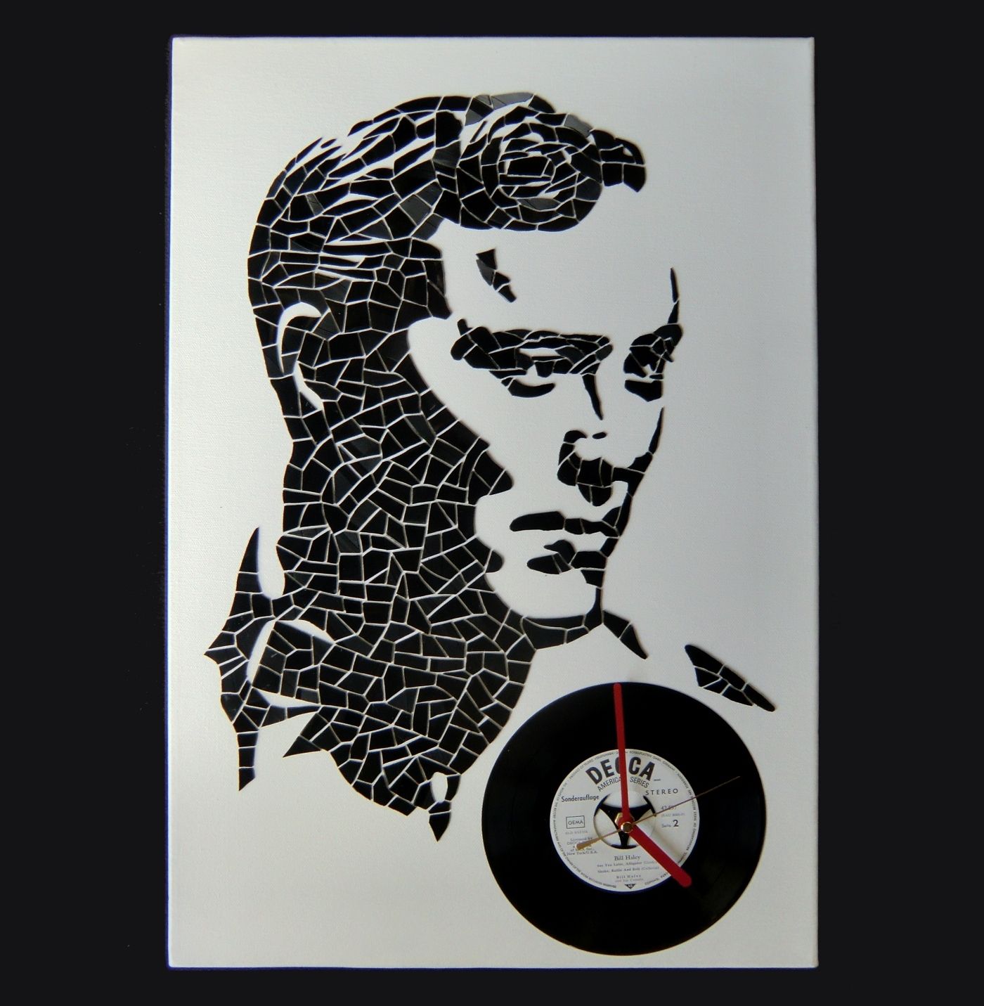 Bill Haley Vinyl Portrait