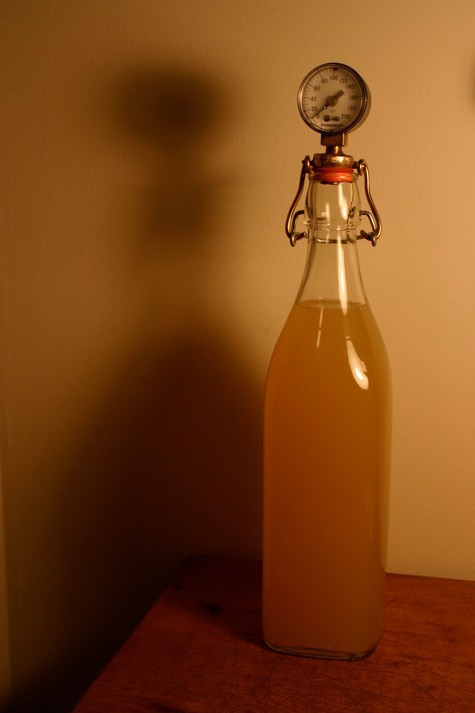 Brewing Pressure Gauge in a Bail Top Bottle (with Pictures) Instructables
