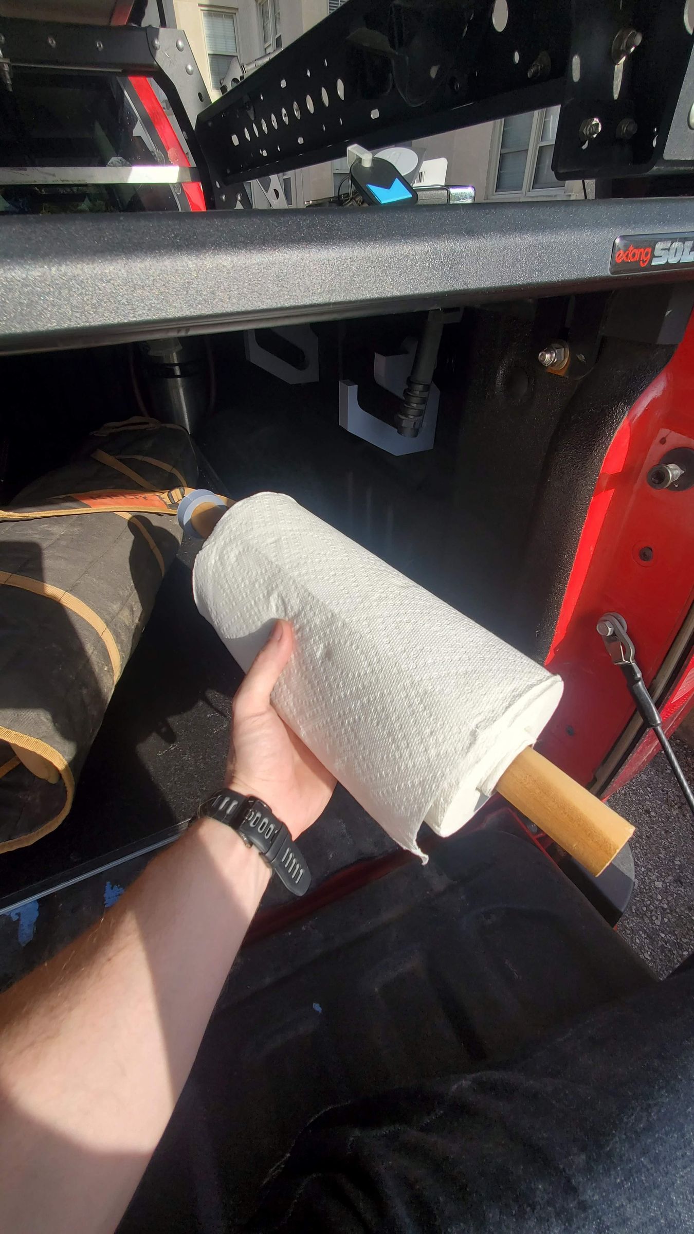 Camping Paper Towel Dispenser for 20152023 Chevy Colorado (Short Bed) 14 Steps (with Pictures