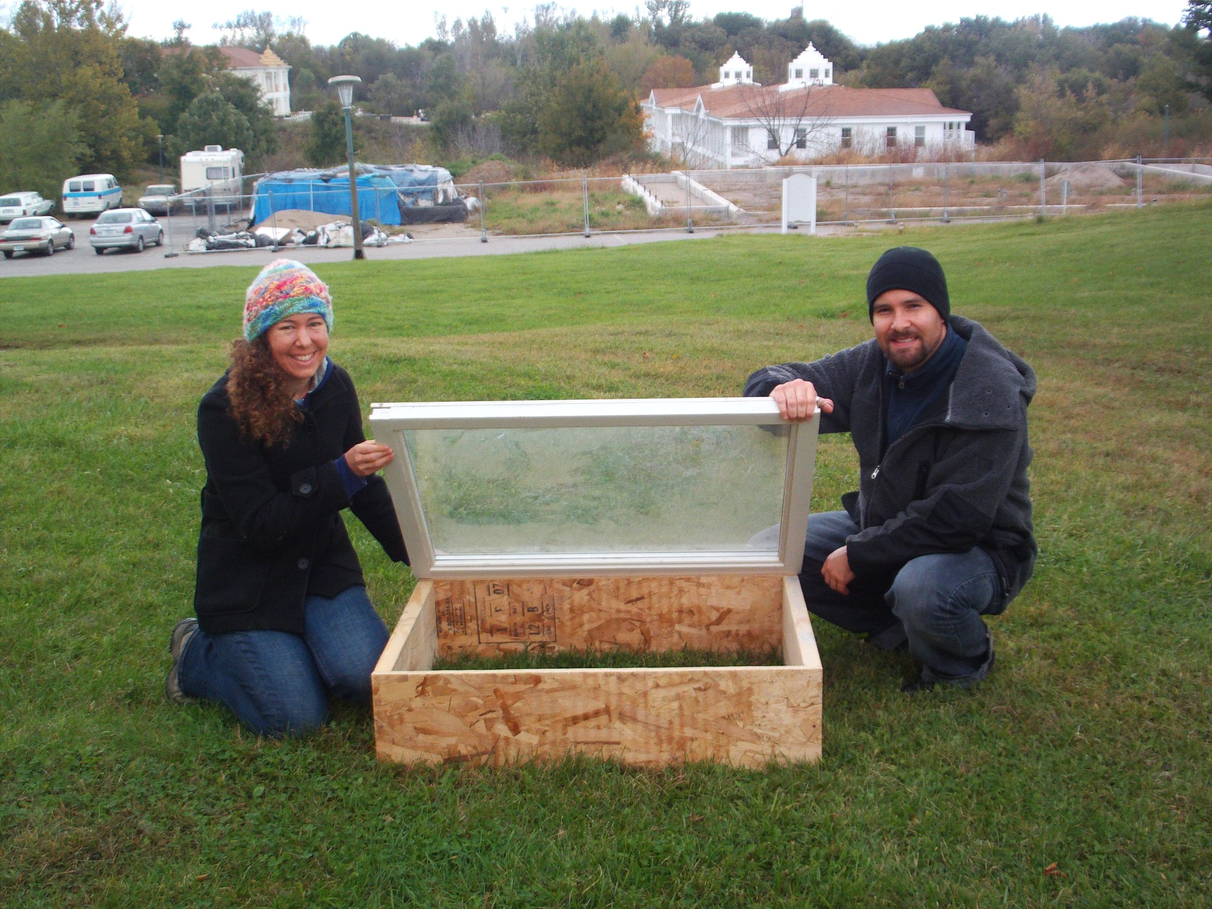 Cold Frame Construction With Recycled Materials