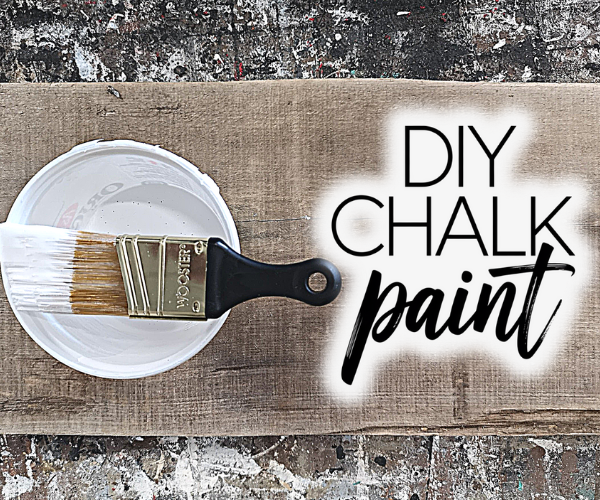 DIY Chalk Paint Recipe (No Plaster of Paris Needed)