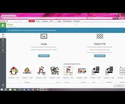 Working With Patterns in Cricut Design Space