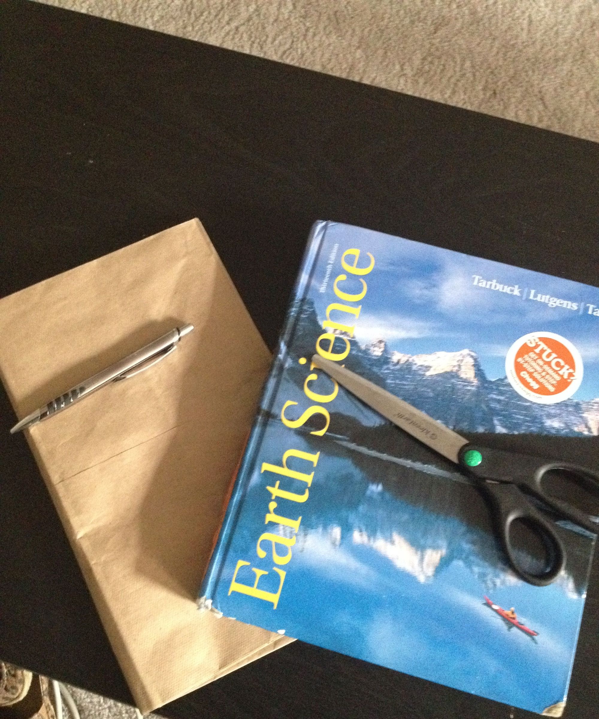 How to Make a Cheap Book Cover!