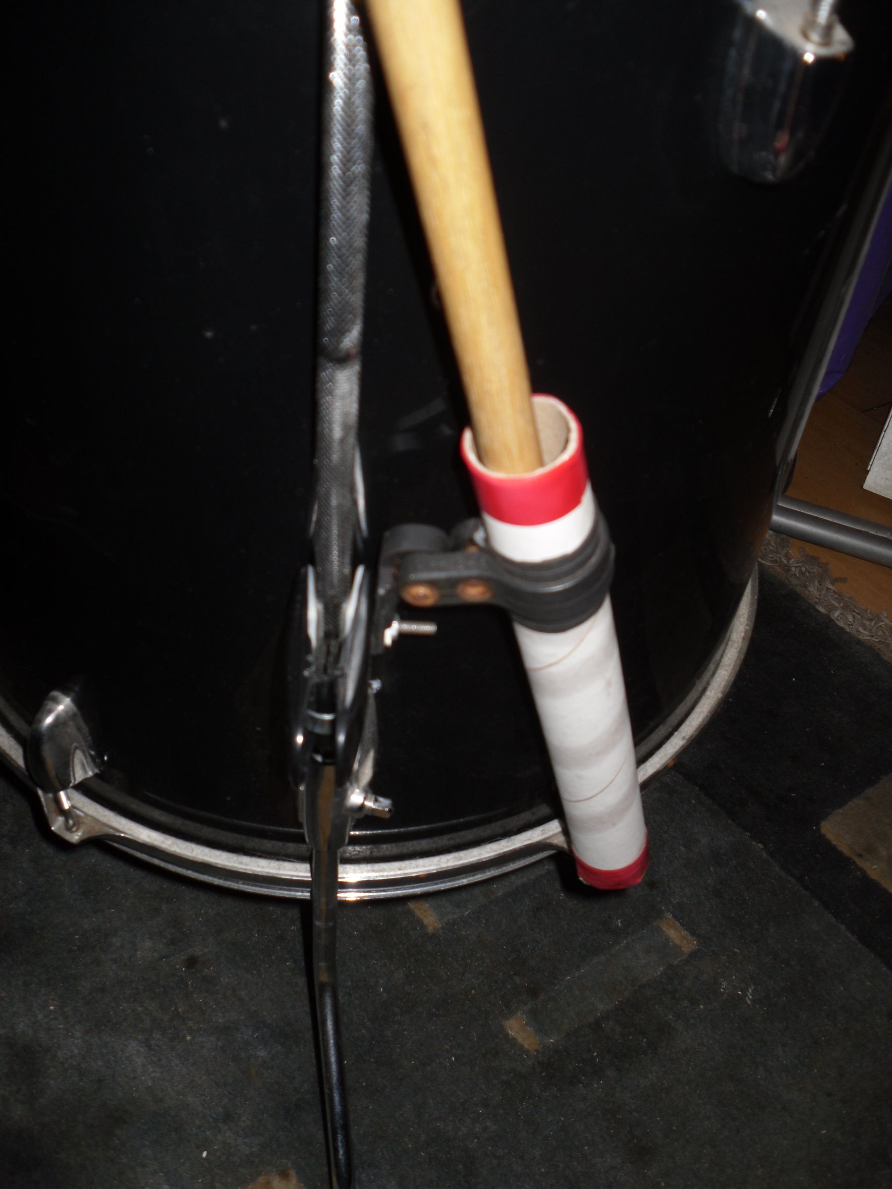 Adjustable Drum Stick Holder.