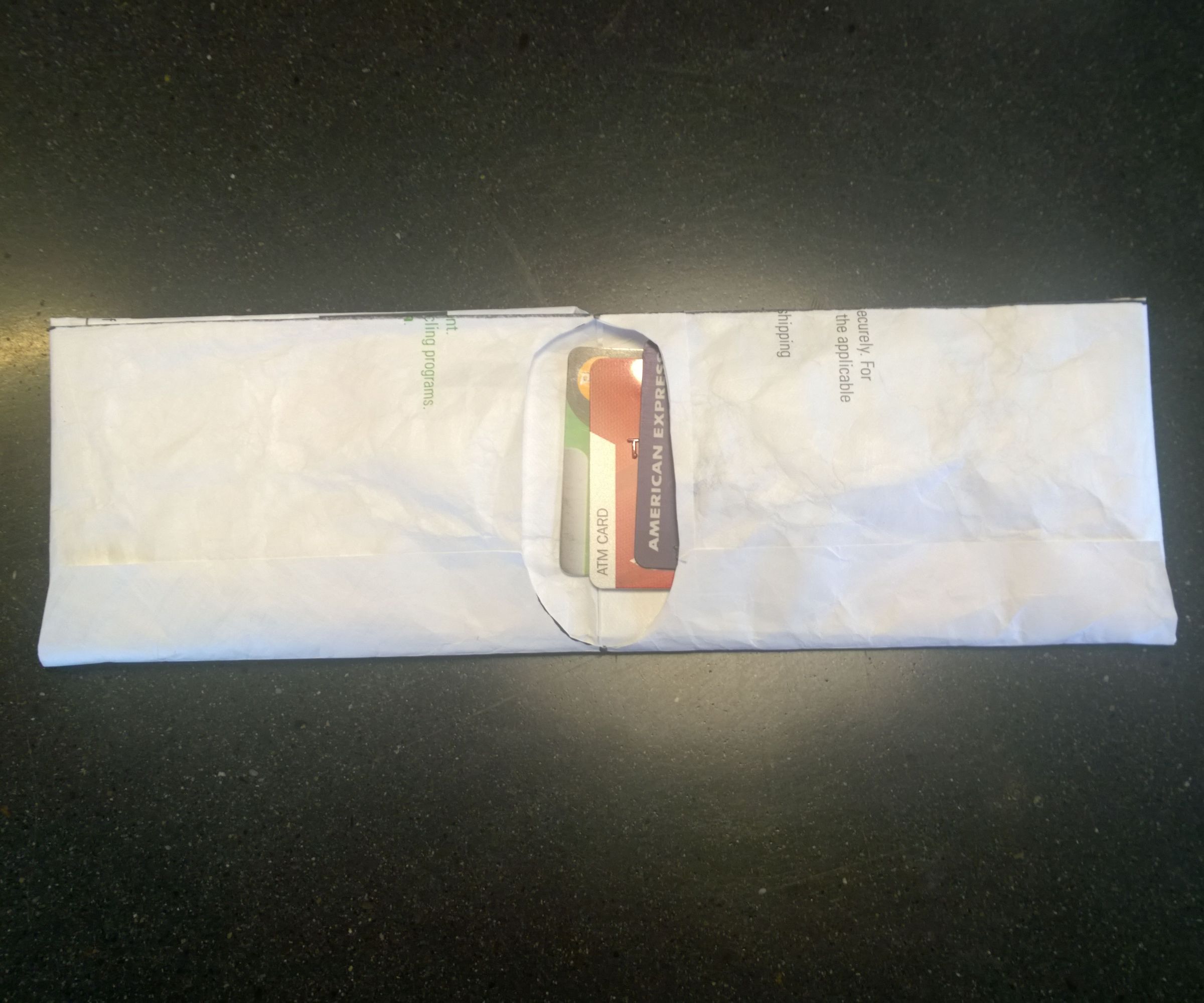 Five-Minute Two-Cut No-Sew Tyvek Wallet