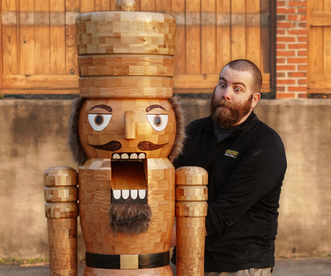 Building a Life-Size Nutcracker (that Can Crack Coconuts!)
