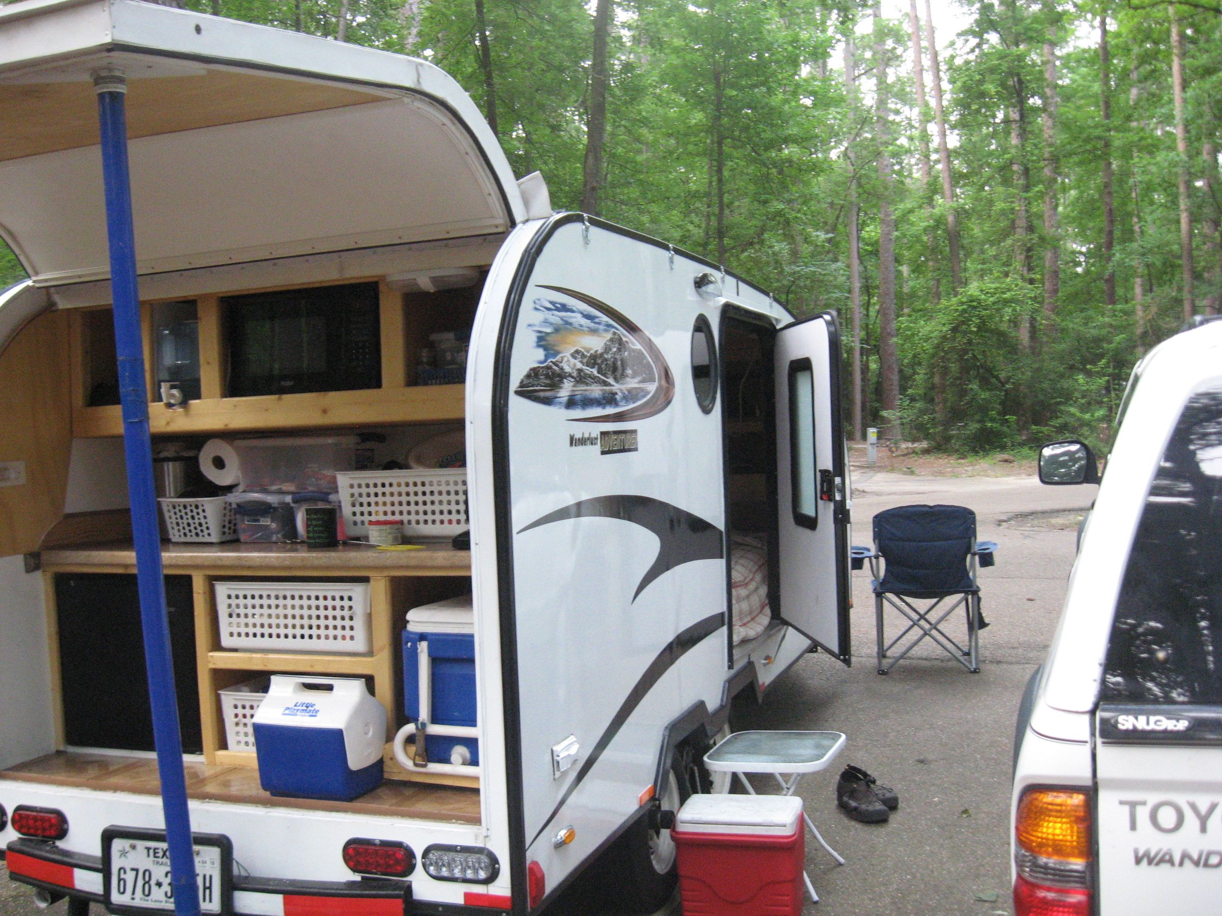 Tandem Axle Reverse Teardrop Camper (Harbor Freight) Instructables