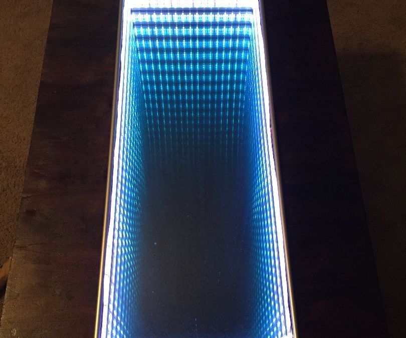 Infinity Mirror Color Changing Touch Table