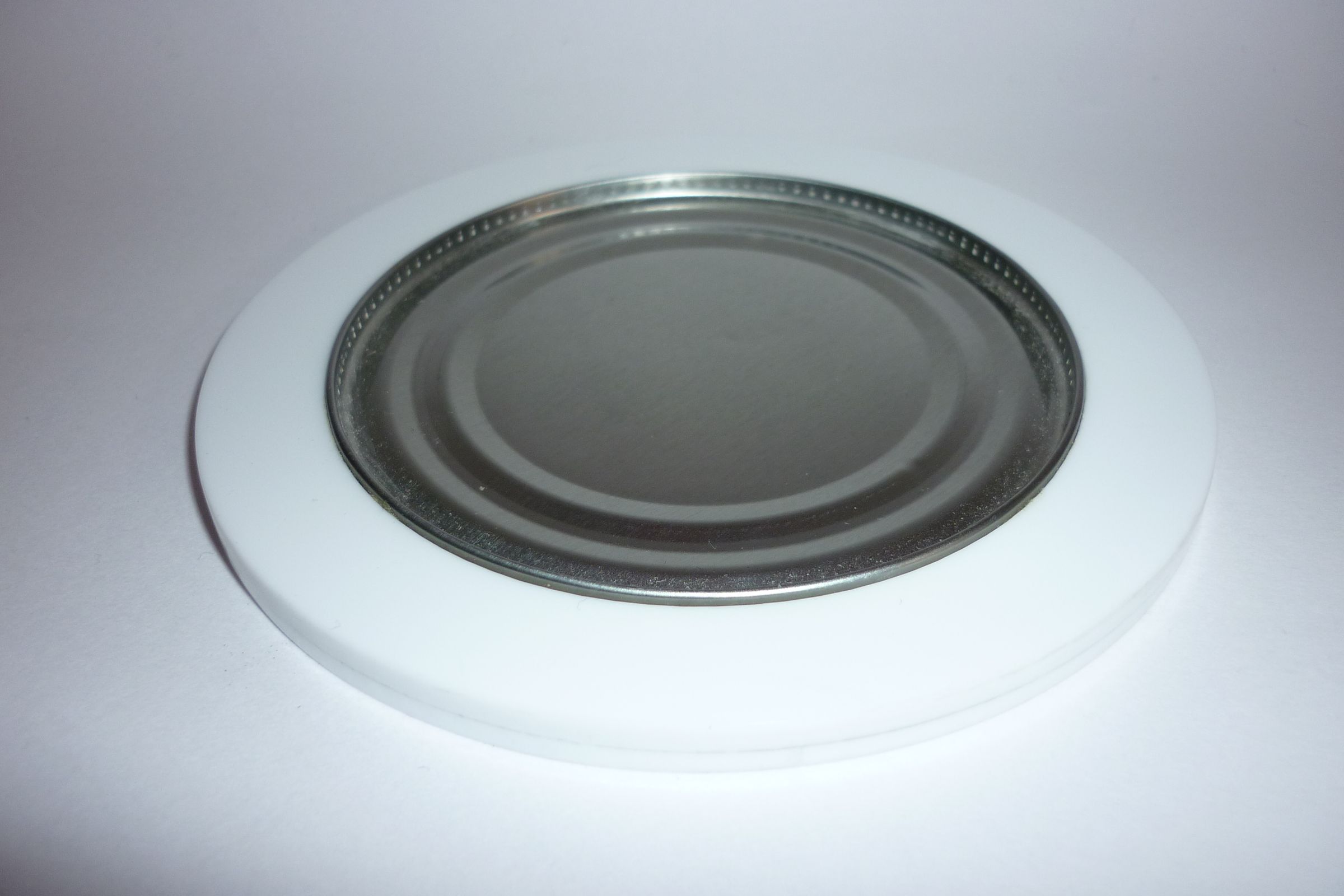 Acrylic TIn Can Coaster - Laser Cut