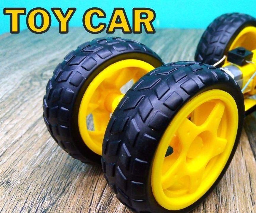 DIY CAR MAKING AT HOME USING BO DC Motor