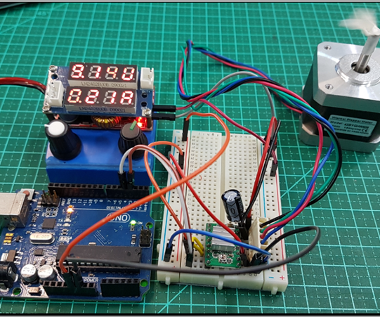 Stepper Motor With Arduino and Driver A4988